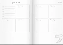 Kalender 2027 Doodle inbunden