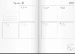 Kalender Doodle inbunden 2026-2027