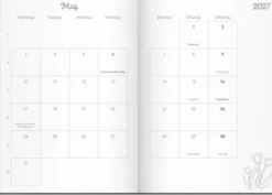 Kalender Doodle inbunden 2026-2027
