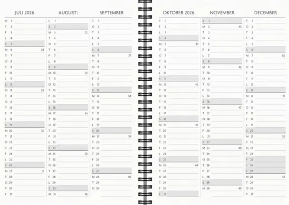 Kalender Få det gjort 2026-2027