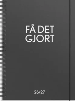 Kalender Få det gjort 2026-2027