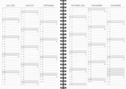 Kalender 2026 Få det gjort svart