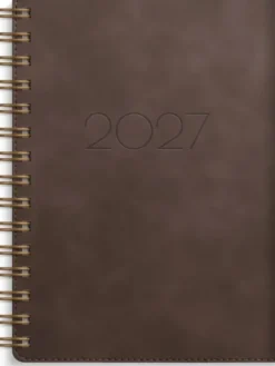 Kalender Leader Twist brun 2027