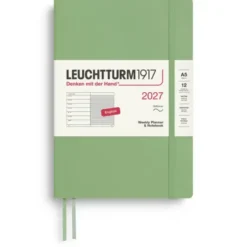 Kalender Leuchtturm1917 A5 vecka/notes Soft Sage 2027