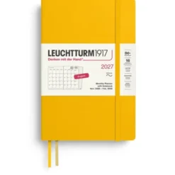 Kalender Leuchtturm1917 B6 Soft Månad/Uppslag 16m 2027 Sunflower