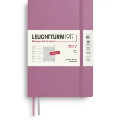 Kalender Leuchtturm1917 vecka/notes B6 Soft Dusty Rose 2027