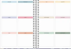 Kalender 2026 Life Organizer blå