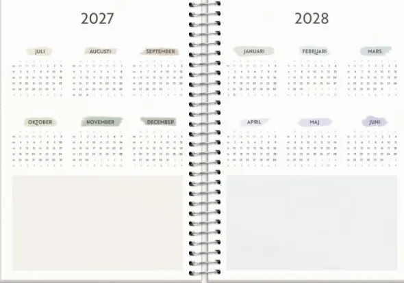 Kalender Life Organizer Family A5 2026-2027
