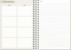 Kalender Life Organizer Family A5 2026-2027