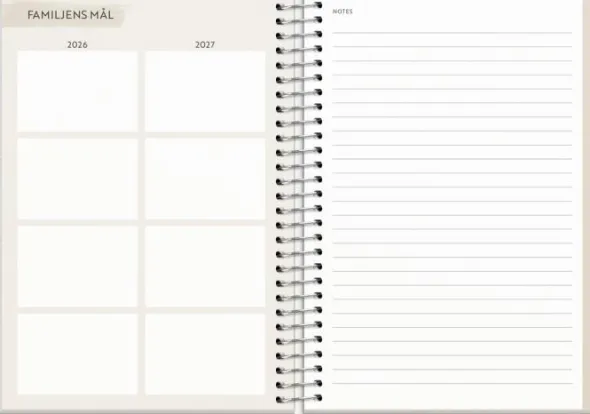 Kalender Life Organizer Family A5 2026-2027