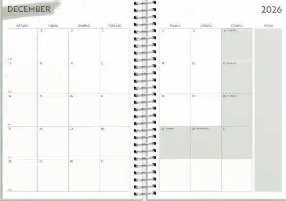 Kalender Life Organizer Family A5 2026-2027