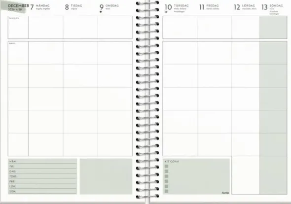 Kalender Life Organizer Family A5 2026-2027