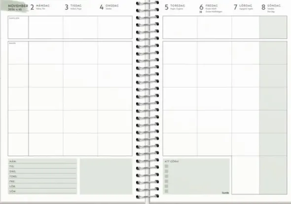 Kalender Life Organizer Family A5 2026-2027
