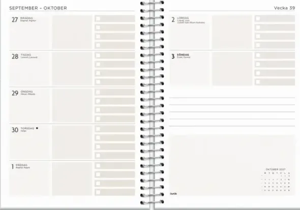 Kalender 2027 Life Organizer To Do
