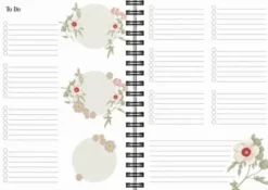 Kalender Life Planner 2027 A6 Floral