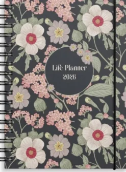 Kalender Life Planner 2026 A6 Floral