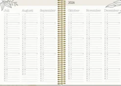 Kalender Life Planner Bloom A5 2026-2027