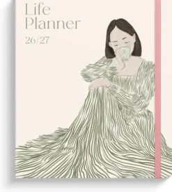 Kalender Life Planner Decor Green Flow 2026-2027