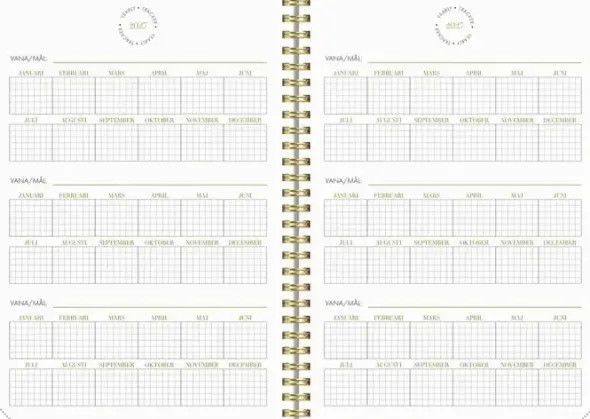 Kalender Life Planner 2027 Essentials A5