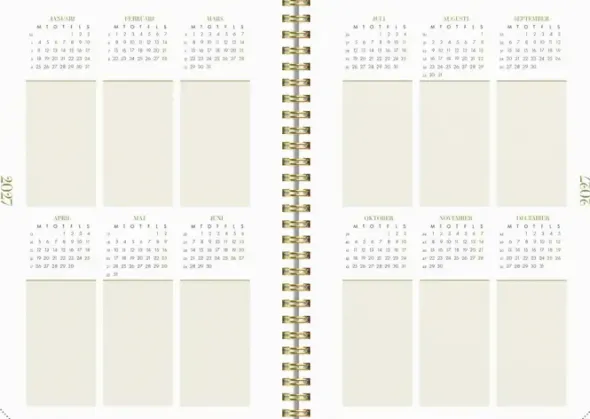 Kalender Life Planner 2027 Essentials A5