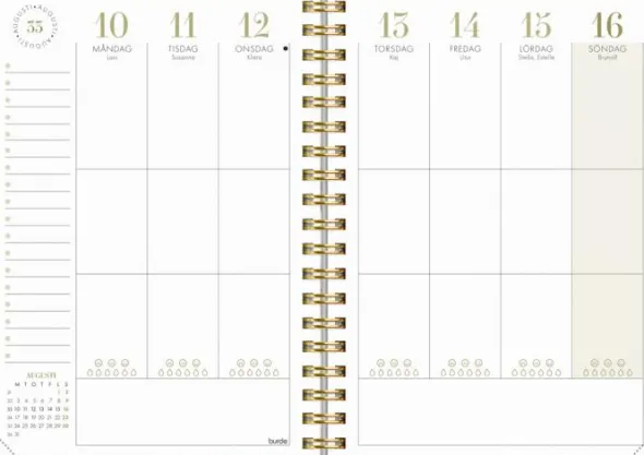 Kalender Life Planner 2026 Essentials A6