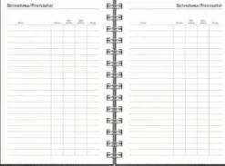 Kalender Lilla Studieåret Twist svart 2026-2027