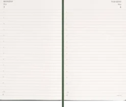 Kalender Moleskine Daily Hard Large Myrtle Green 2027