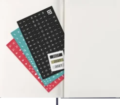 Kalender Moleskine Daily Hard Large Sapphire Blue 2027