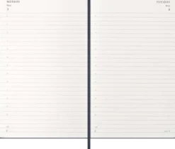 Kalender Moleskine Daily Hard Large Sapphire Blue 2027