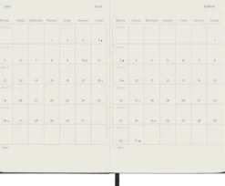Kalender Moleskine Daily Hard Pocket Black 2027