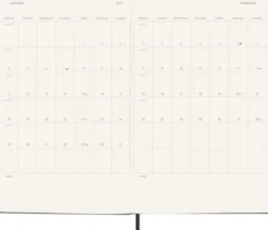 Kalender Moleskine Daily Planner Hard Large 26/27