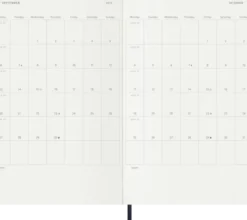 Kalender Moleskine Daily Soft Large Sapphire Blue 2027