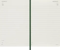 Kalender Moleskine Daily Soft Pocket Myrtle Green 2027