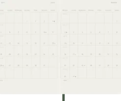 Kalender Moleskine Daily Soft Pocket Myrtle Green 2027
