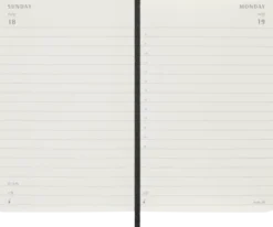 Kalender Moleskine Daily Soft Pocket Black 2027