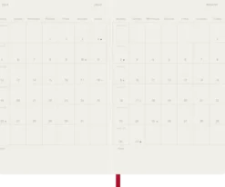 Kalender Moleskine Daily Soft Pocket Red 2027