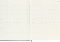 Kalender Moleskine Weekly Notebook Black hard XL 2027