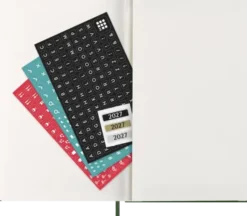 Kalender Moleskine Weekly Notebook Myrtle Green hard Large 2027