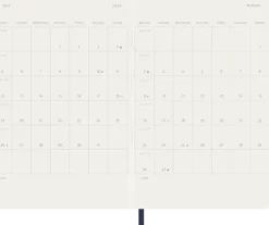 Kalender Moleskine Weekly Notebook Blue Soft Pocket 2027