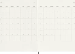 Kalender Moleskine Weekly notebook XL Soft Black 2027