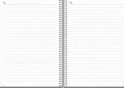 Kalender 2027 Noteringskalendern svart konstläder