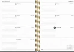 Kalender 2027 Organizer & Notes