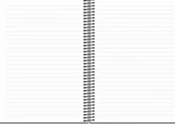 Kalender 2026 Organizer & Notes svart