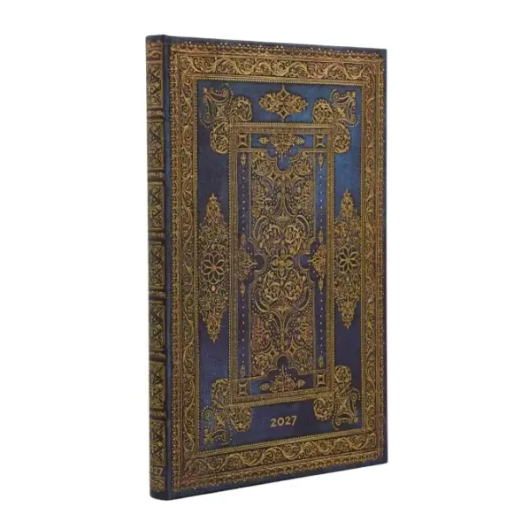 Kalender Paperblanks Maxi Horizontal Blue Luxe 2027