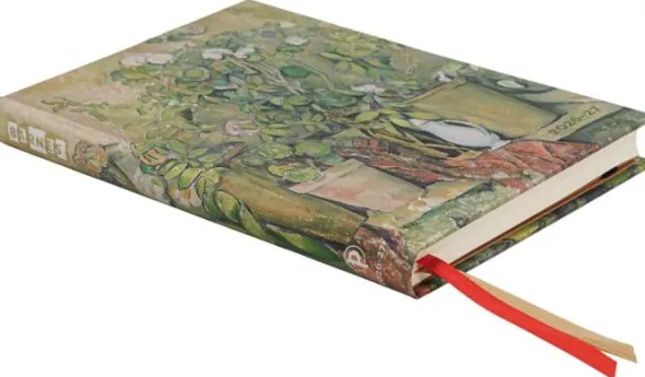 Kalender Paperblanks Midi Cezanne´s Terracotta Pots Horizontal 2026-2027