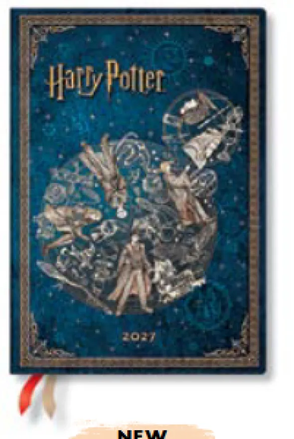 Kalender Paperblanks Midi Horizontal Legends of Hogwarts Diary 2027