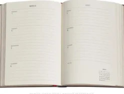 Kalender Paperblanks Midi Monet´s Chrysanthemums Horizontal 2026-2027