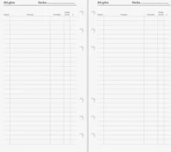 Kalender Regent grundsats 2027 (9,5x17 cm)