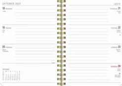 Kalender Senator A6 Story blomma 2027