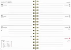 Kalender Senator A6 Story Blomma 2026-2027